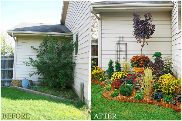 Flowerbed-makeover-curb-appeal