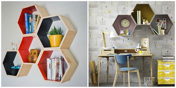 hexagon-shelves