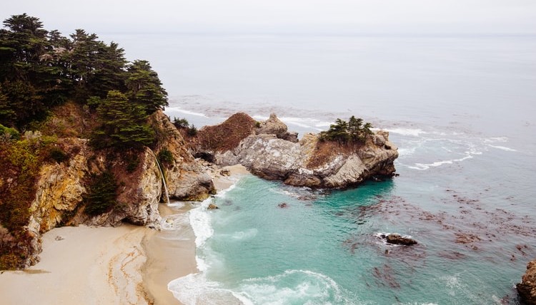 west coast secret beaches