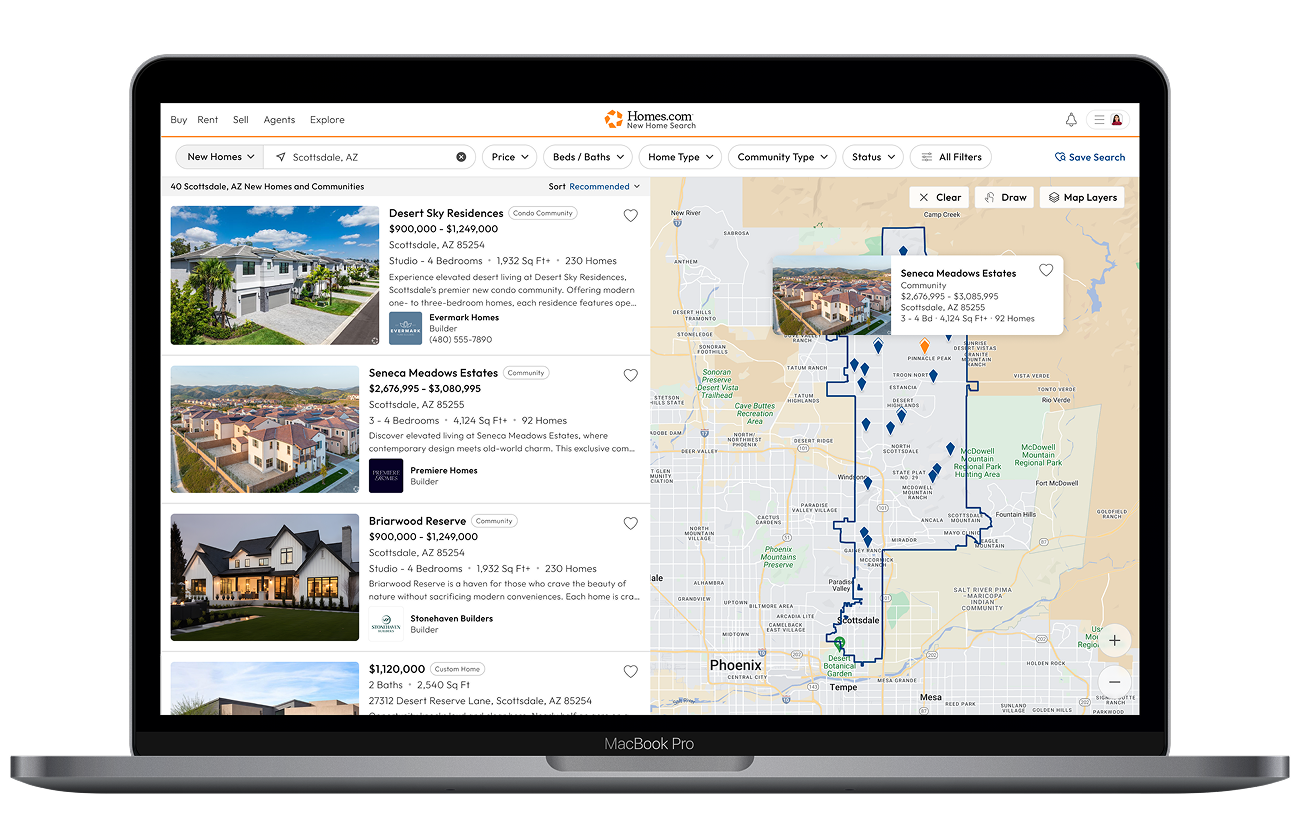Find All New Home Communities in One Place